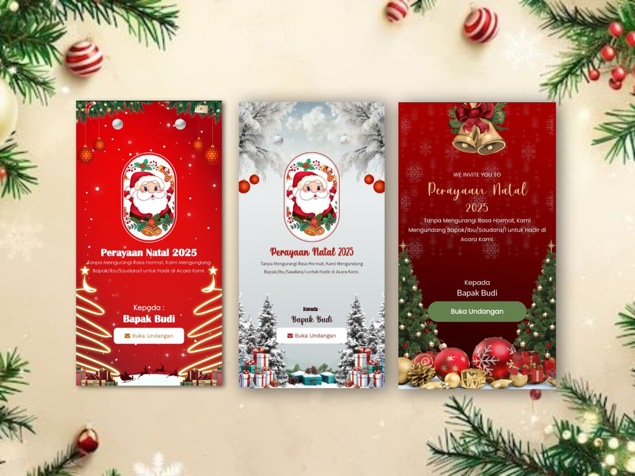 Rekomendasi Backsound Natal Terbaik untuk Undangan Digital