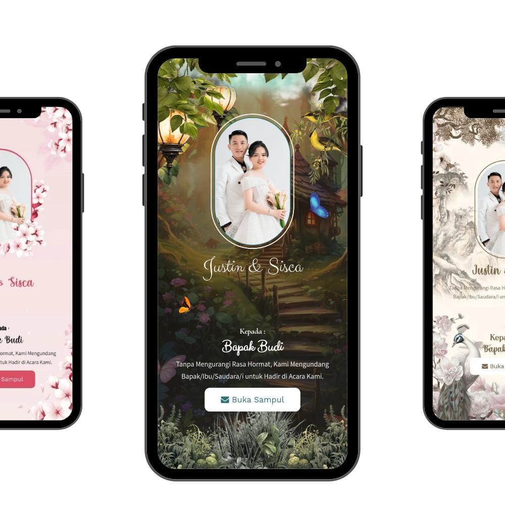 Undangan Online Sekali Bayar, Bisa Sebar ke Banyak Tamu